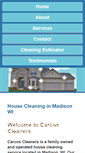 Mobile Screenshot of carcoscleaners.com